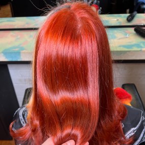Red wig london on sale